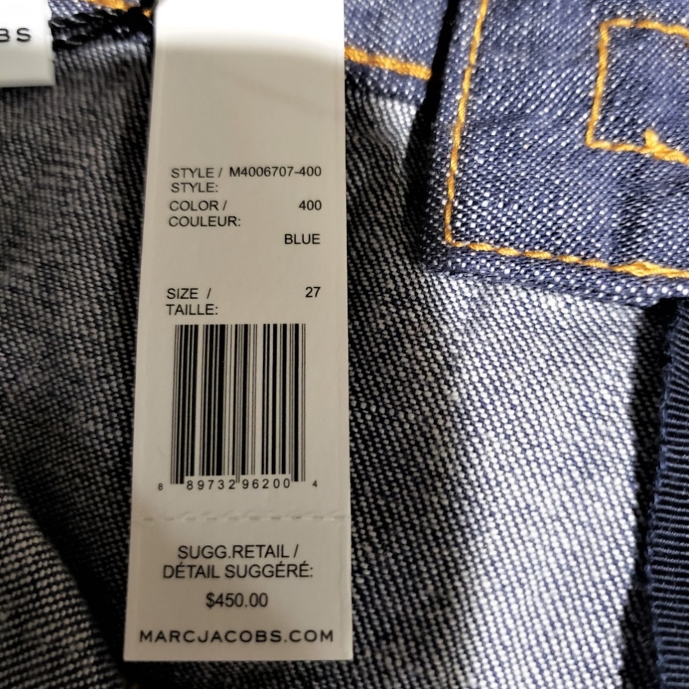 *SOLD* Marc Jacobs Ruffle Runway Denim Mini Skirt - Picture 7 of 8